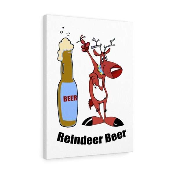 Reindeer Beer Canvas Gallery Wraps - Image 2