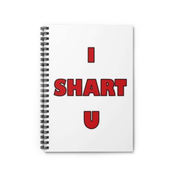 I SHART U Spiral Notebook - Ruled Line - Image 2