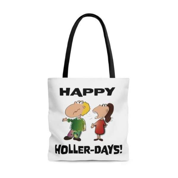 Funny AOP Tote Bag - Happy Holler Days! - Image 5