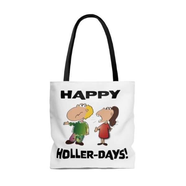 Funny AOP Tote Bag - Happy Holler Days! - Image 6