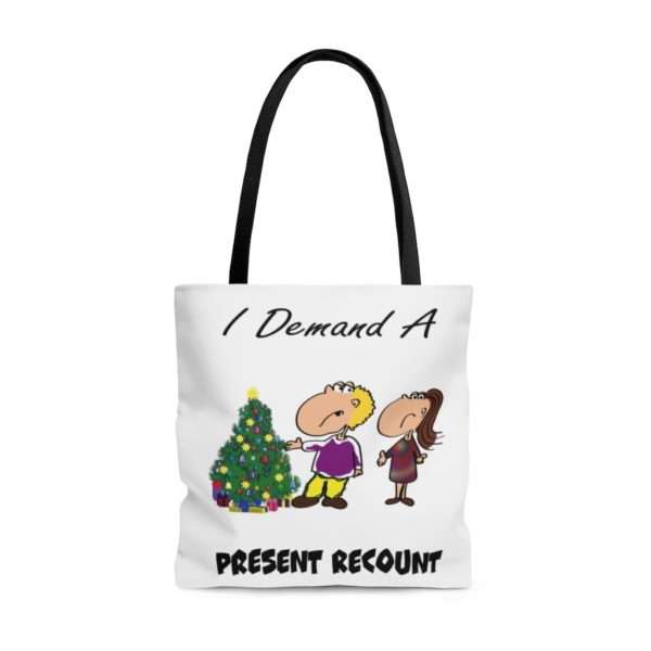 I Demand a Present Recount AOP Tote Bag