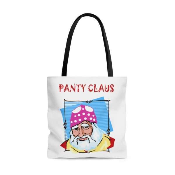 Funny AOP Tote Bag - Panty Claus - Image 5