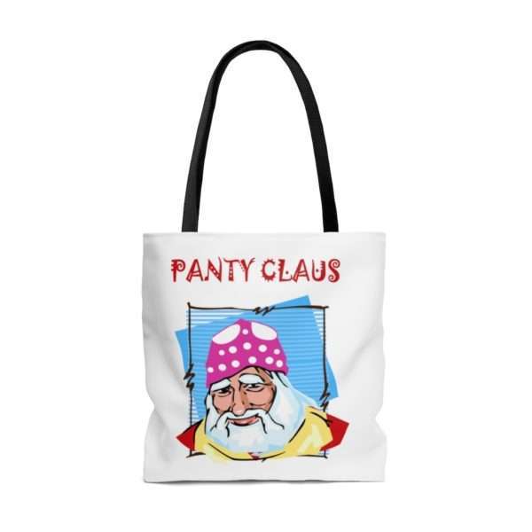 Funny AOP Tote Bag - Panty Claus - Image 6