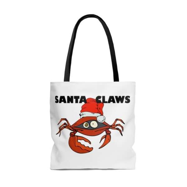 Funny AOP Tote Bag - Santa Claws - Image 6