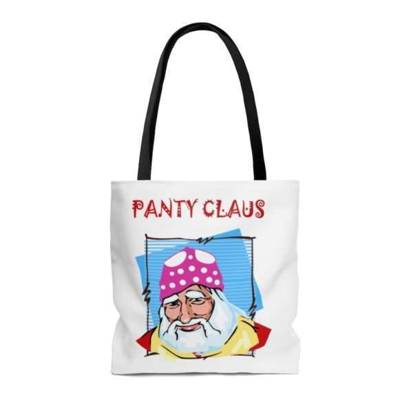 Funny AOP Tote Bag - Panty Claus - Image 2