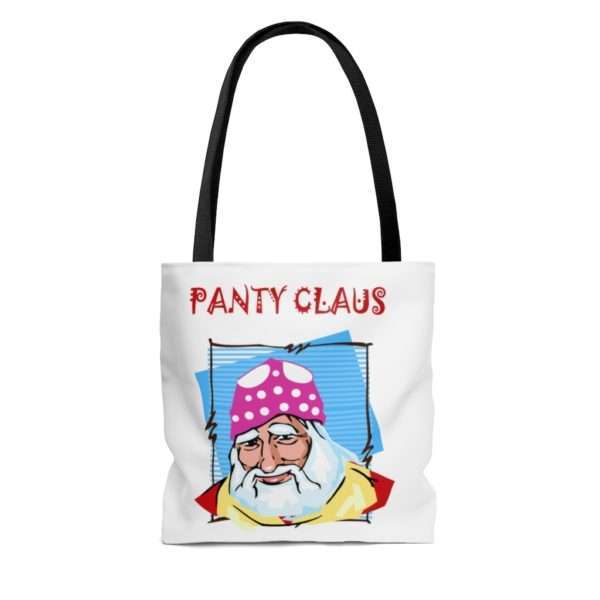 Funny AOP Tote Bag - Panty Claus - Image 4