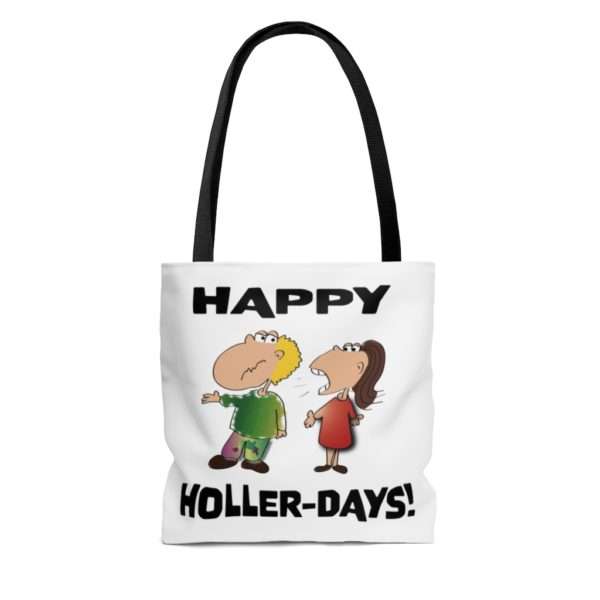 Funny AOP Tote Bag - Happy Holler Days! - Image 4