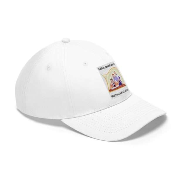 Gather around and see what Porn used to look like. Unisex Twill Hat - Image 2