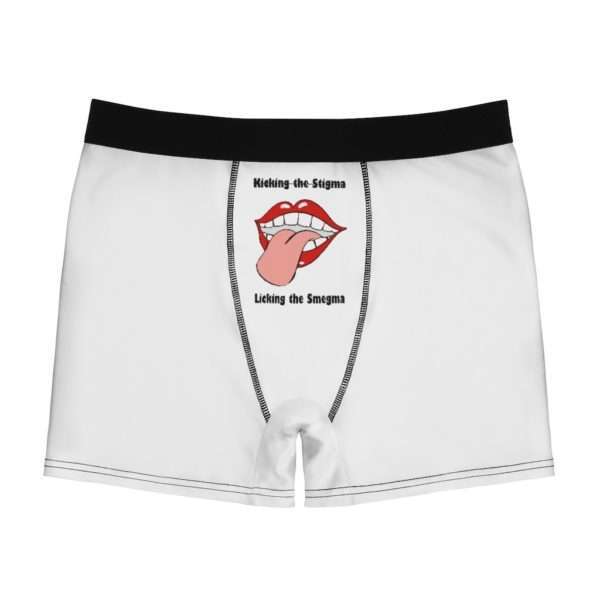 Kicking the Stigma Licking the Smegma Men's Boxer Briefs - Image 2