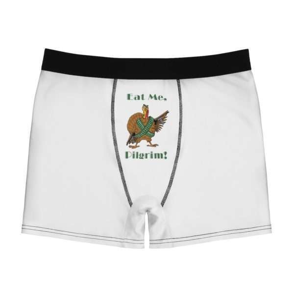 Funny Men’s Undies Boxer Briefs - Eat Me Pilgrim - Image 2