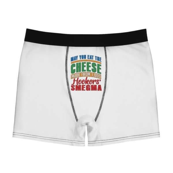 Funny Men’s Undies Boxer Briefs - May You Eat the Cheese Made From 1,000 Hookers’ Smegma - Image 2