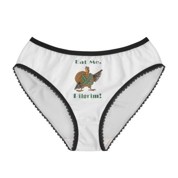 Funny Women’s Panties Briefs - Eat Me Pilgrim - Image 2