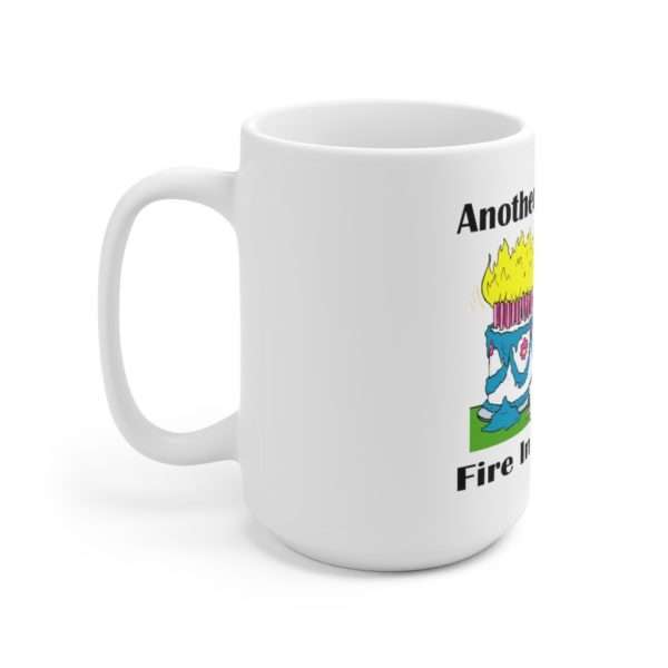 Ceramic Coffee Mug 15oz - Another Birthday? Fire in the Hole! - Image 2