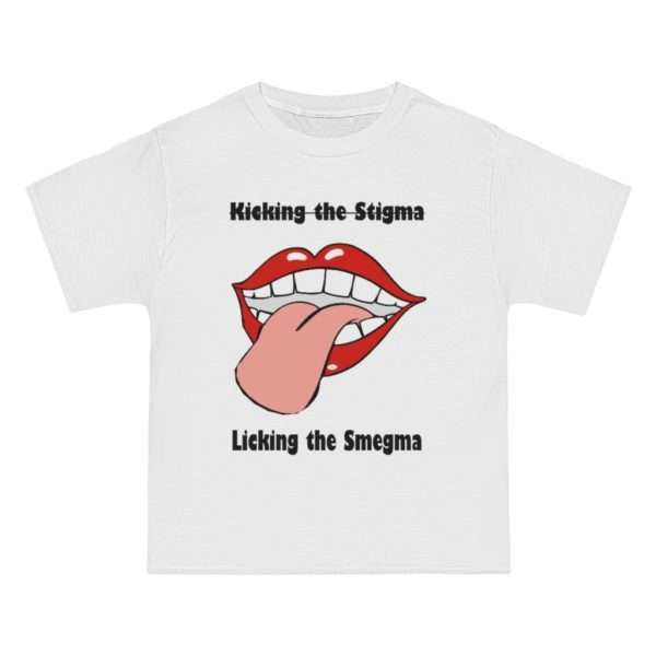 Kicking the Stigma Licking the Smegma Beefy-T®  Short-Sleeve T-Shirt - Image 2