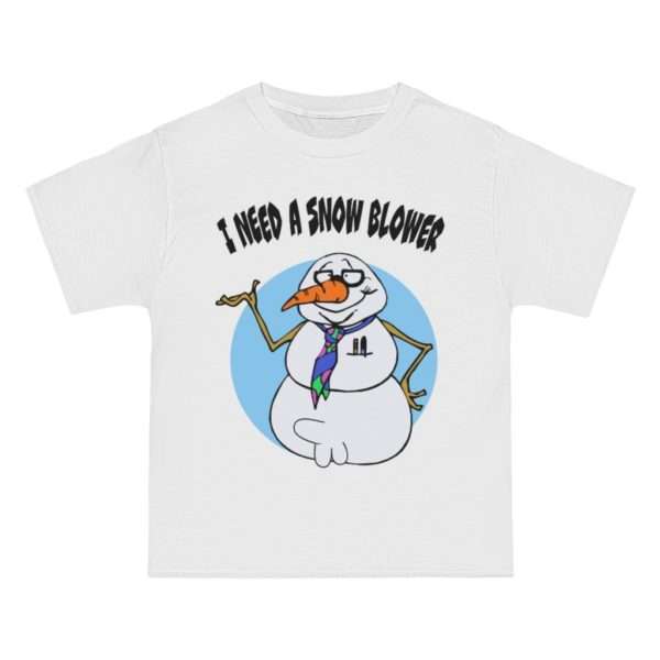 Beefy-T Short-Sleeve T-Shirt - I Need a Snow Blower - Image 2