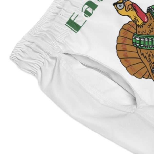 Funny Men's Swim Trunks - Eat Me Pilgrim - Image 12