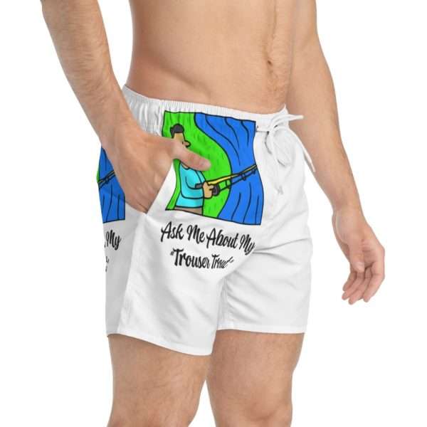 Men's Swim Trunks - Ask Me About My Trouser Trout  - Image 7