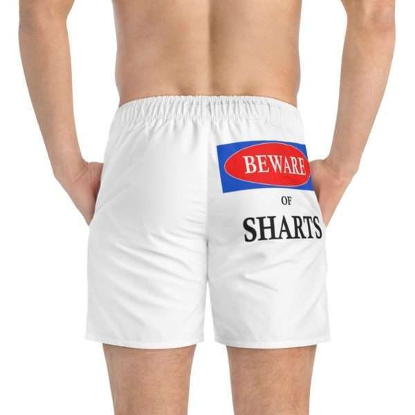 Beware of Sharts Swim Trunks - Image 5