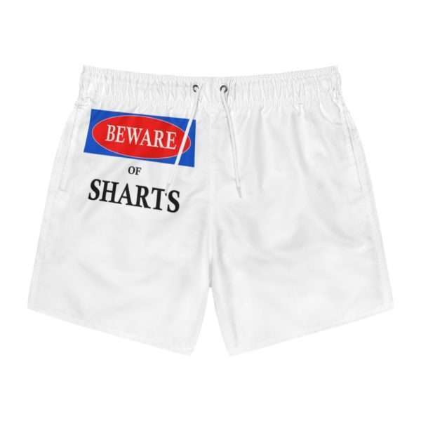 Beware of Sharts Swim Trunks - Image 2