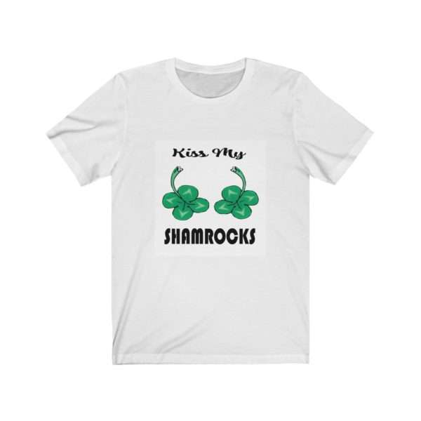 Kiss My Shamrocks Unisex Jersey Short Sleeve Tee