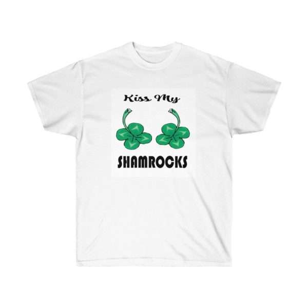 Kiss My Shamrocks Unisex Ultra Cotton Tee