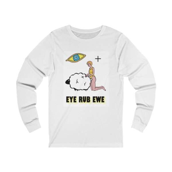 Eye Rub Ewe Unisex Jersey Long Sleeve Tee