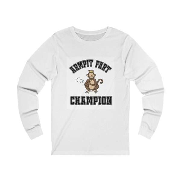 Armpit Fart Champion Unisex Jersey Long Sleeve Tee