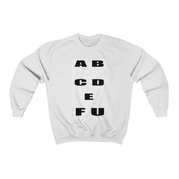 A B C D E F U Unisex Heavy Blend™ Crewneck Sweatshirt