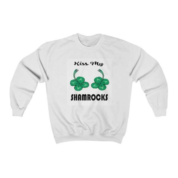 Kiss My Shamrocks Unisex Heavy Blend™ Crewneck Sweatshirt