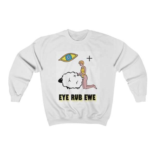 Eye Rub Ewe Unisex Heavy Blend™ Crewneck Sweatshirt