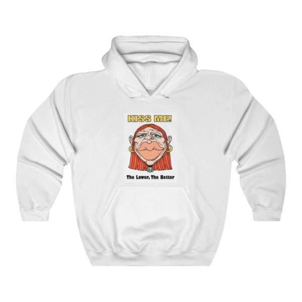 Kiss Me, the Lower the Better Unisex Heavy Blend™ Hooded Sweatshirt