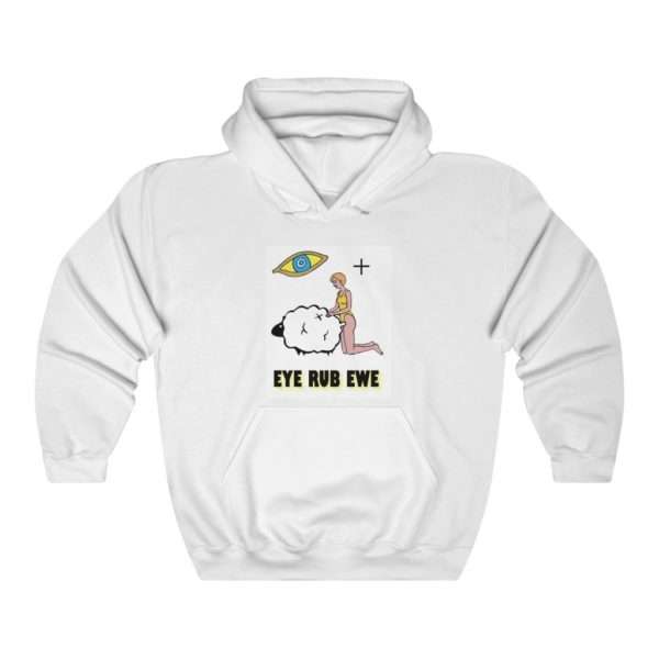 Eye Rub Ewe Unisex Heavy Blend™ Hooded Sweatshirt