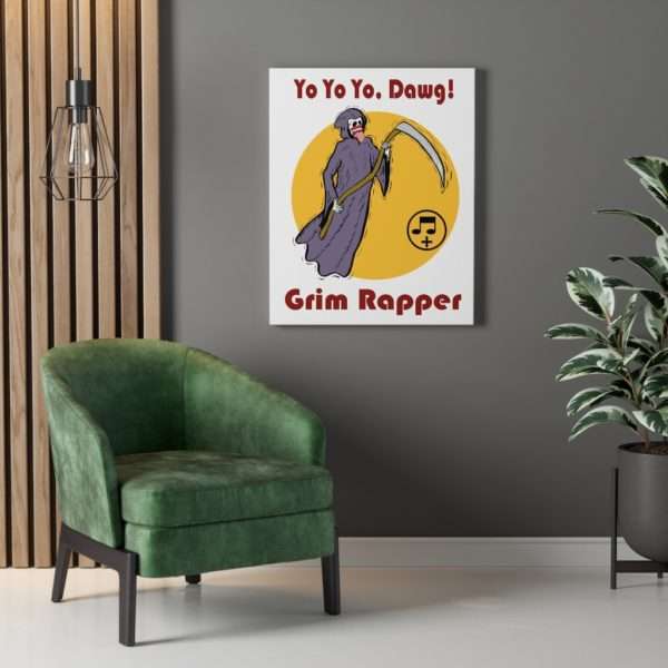 Yo Yo Yo Dawg Grim Rapper Canvas Gallery Wraps - Image 3