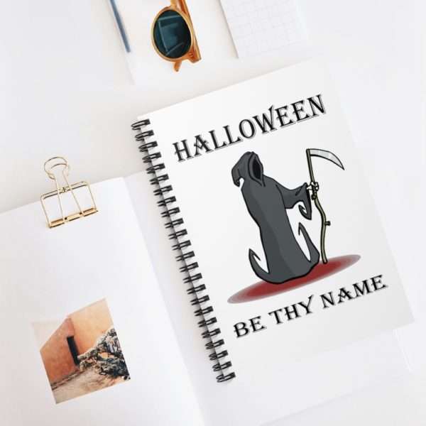 Halloween Be Thy Name Spiral Notebook - Ruled Line