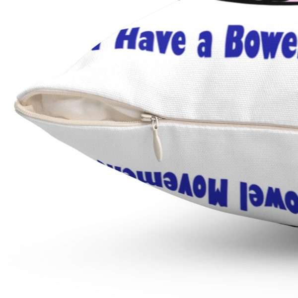 Every Time I Think About You I Have a Bowel Movement Spun Polyester Square Pillow - Image 8