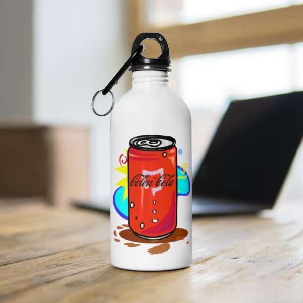 Colon-Cola Stainless Steel Water Bottle