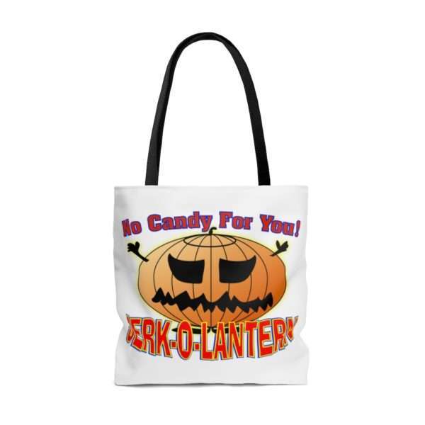 No Candy for You. Jerk-O-Lantern AOP Tote Bag - Image 6