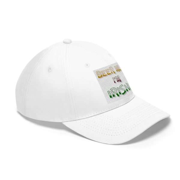 Beer Me, I'm Irish Unisex Twill Hat - Image 3