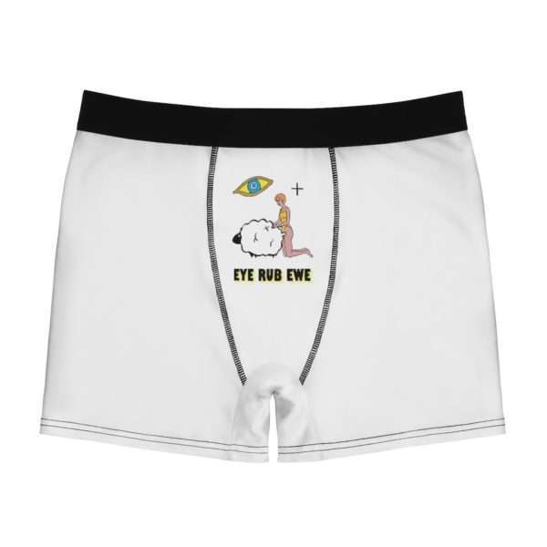 Eye Rub Ewe Men's Boxer Briefs - Image 2