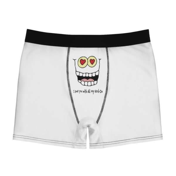 I Love You with All My Hard-On Men's Boxer Briefs - Image 2