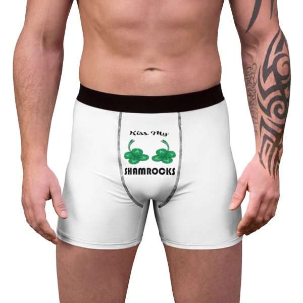 Kiss My Shamrocks Men's Boxer Briefs