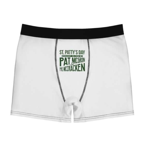 St. Patty's Day Brought to You by Pat McGroin & Phil McCracken Men's Boxer Briefs - Image 2