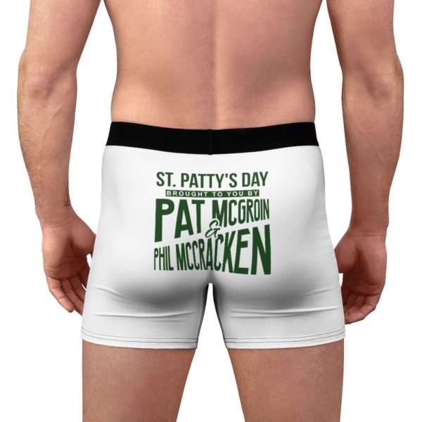 St. Patty's Day Brought to You by Pat McGroin & Phil McCracken Men's Boxer Briefs - Image 5