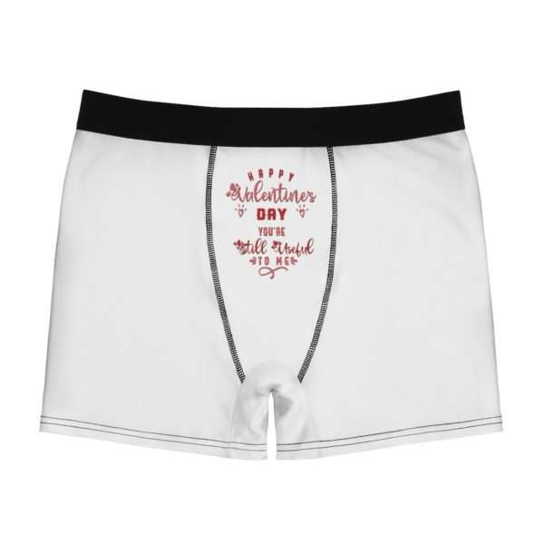 Happy Valentine's Day. You're Still Useful to Me. Men's Boxer Briefs - Image 2