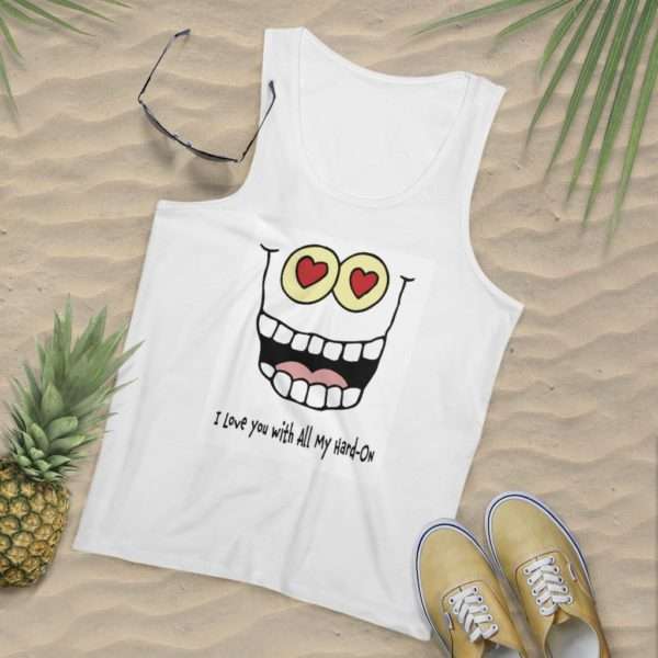 I Love You with All My Hard-On Men's Specter Tank Top - Image 3