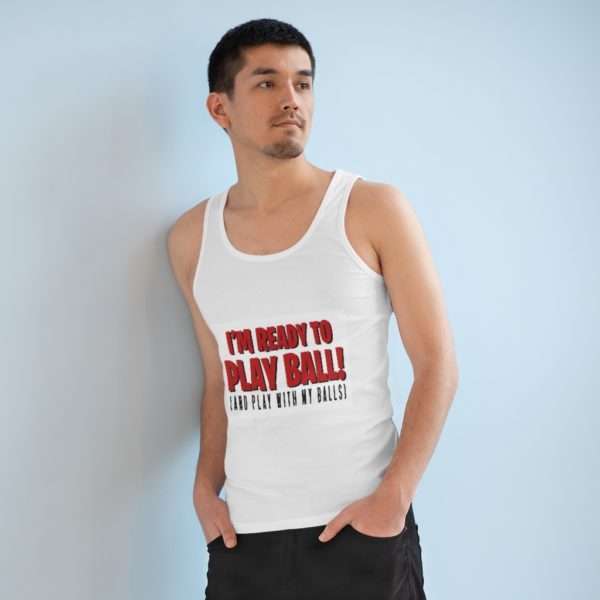 I’m Ready to Play Ball! (And play with my balls) Men's Specter Tank Top - Image 5