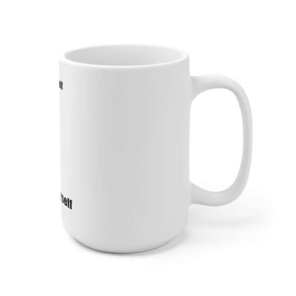 Elf on a Shelf Says Go Eff Yourself Ceramic Mug 15oz - Image 3