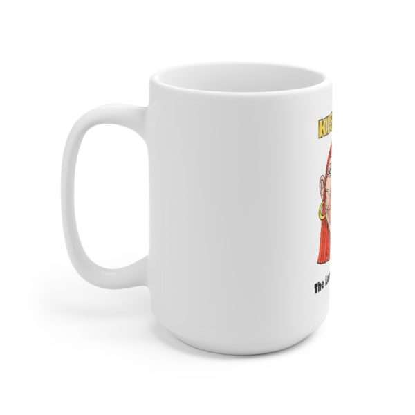 Kiss Me, the Lower the Better Ceramic Mug 15oz - Image 2