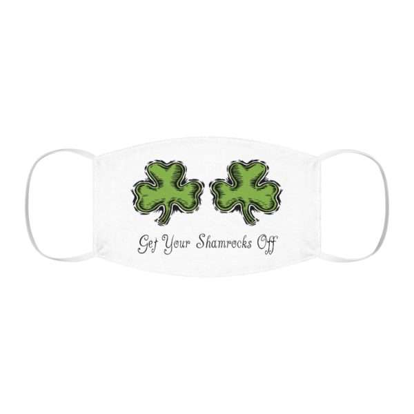 Get Your Shamrocks Off Snug-Fit Polyester Face Mask - Image 2