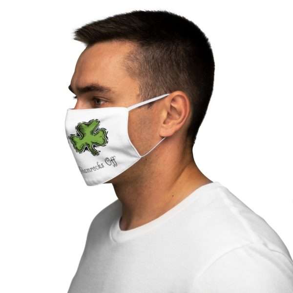 Get Your Shamrocks Off Snug-Fit Polyester Face Mask - Image 4